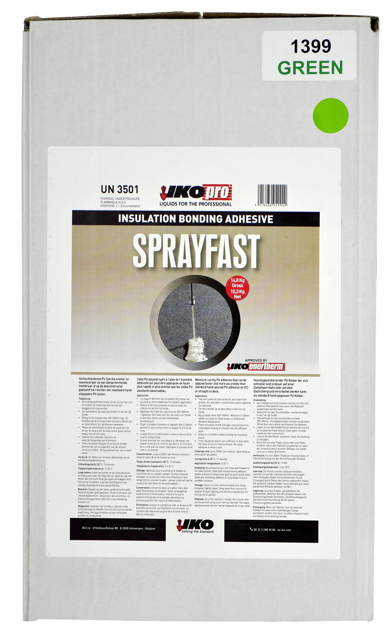 IKOpro Sprayfast kartonnen doos IKOpro Sprayfast kartonnen doos